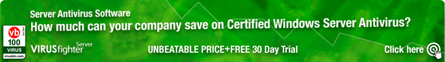 Get a full version of VIRUSfighter Server free 30days