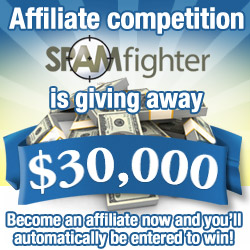Affiliate Contest - SPAMfighter is giving away $30,000! 