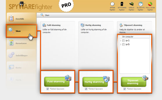 Spyware Blokering - Spywarefighter