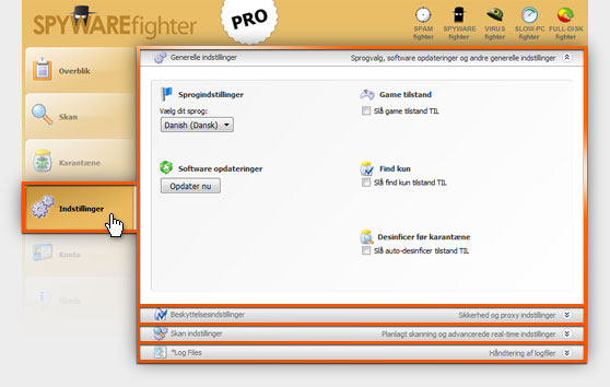 Spyware Blokering - Spywarefighter