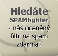 Hledáte SPAMfighter- náš oceněný filtr na spam zdarma?