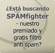 ¿Está buscando SPAMfighter - nuestro premiado y gratis filtro anti spam?