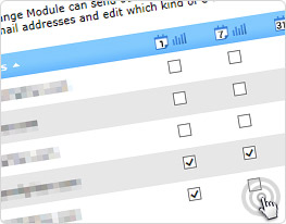 A SPAMfighter Exchange modul automágikusan (TM) küld Önnek egy, a fontos spam statisztikákat tartalmazó emailt.