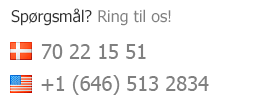Gratis telefonsupport - Ring og få hjælp hvis du har brug for det!