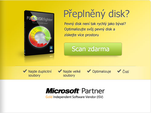 Jak snadné je vyčistit přeplněný disk s FULL-DISKfighter? 1-2-3 a problém je vyřešen!