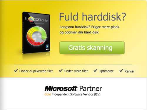 Se hvor nemt det er at rense en fuld disk med FULL-DISKfighter. 1-2-3 problem løst!