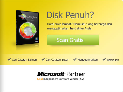 Seberapa mudah untuk membersihkan FULL-DISKfighter?-1-2-3 Masalah selesai!<br />