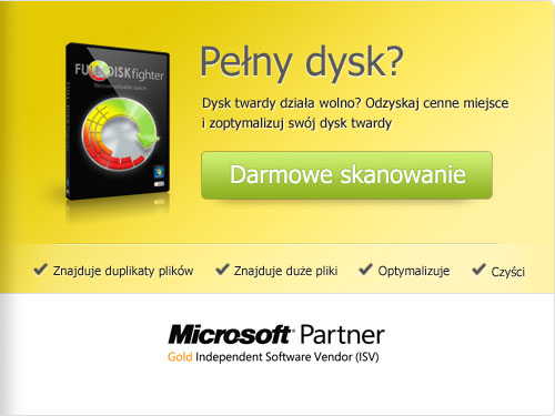 Jak łatwo jest oczyścić cały dysk z FULL-DISKfighter? - 1-2-3 Problem rozwiązany!
