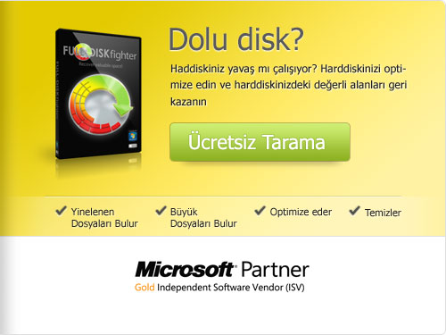 FULL-DISKfighter ile dolu bir harddiski temizleme ne kadar kolay ? - 1-2-3 Sorun çözüldü!