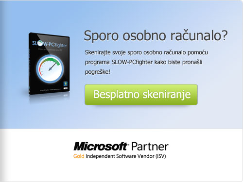 Umorni od sporog osobnog računala? Besplatno skeniranje!