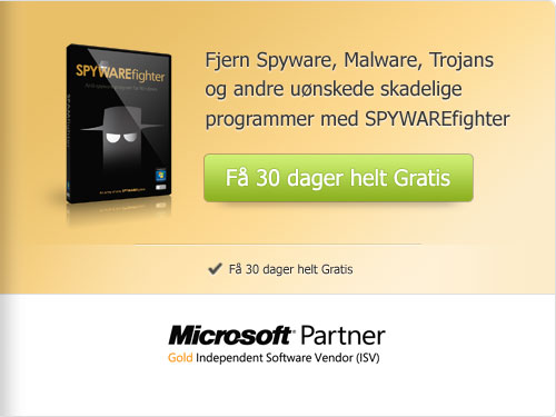 Fjern Spyware, Malware og Trojans med SPYWAREfighter