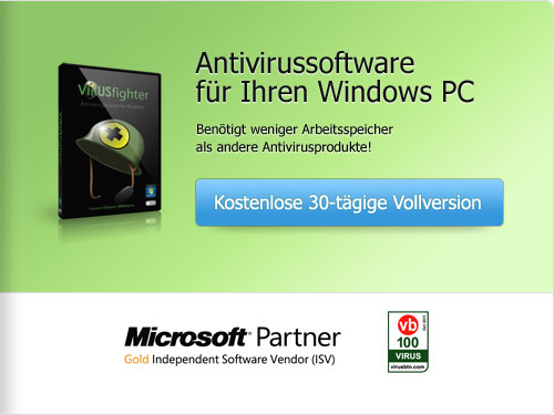 Antivirussoftware für Ihren Windows PC