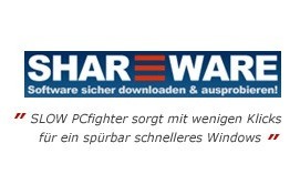 Mit SLOW-PCfighter können Sie sämtliche Fehler mit einem Klick reparieren.